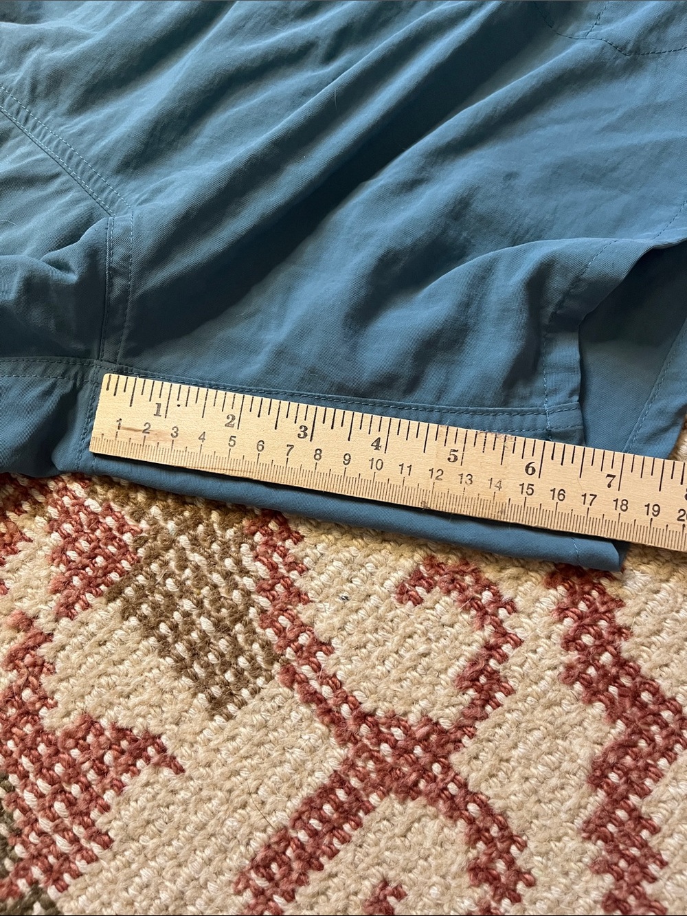 Patagonia Men’s Baggies Shorts XXL Teal Blue Green EUC Lightweight Outdoor - Picture 4 of 9